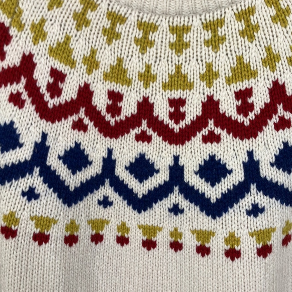 J Crew fair isle wool blend sweater - Picture 5 of 10
